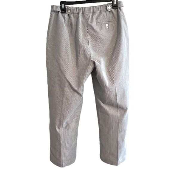 Striped Cropped Pants - Picture 2 of 4